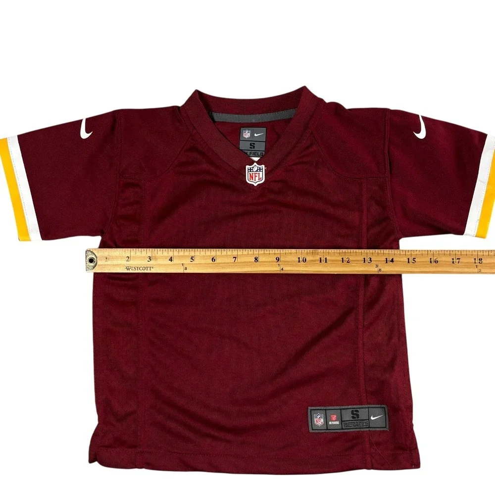 NEW Washington‎ Commanders Jersey Youth S-4 Red Nike NFL On Field Football